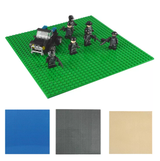 N80-แผ่นฐานบล็อกตัวต่อ แผ่นเพลทเลโก้ Baseplate สำหรับต่อเลโก้ ของเล่นเด็ก ของขวัญสำหรับเด็ก