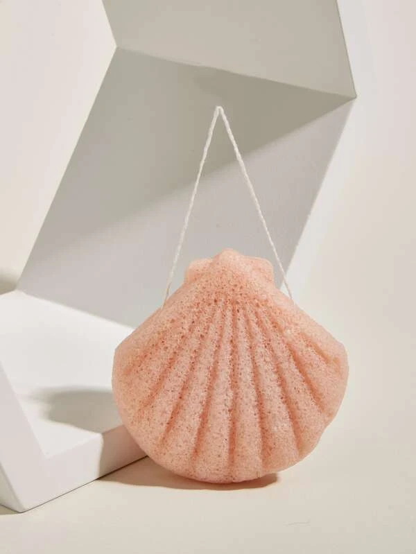 พัฟทำความสะอาดผิวหน้า เปลือก รูปร่าง  e-85