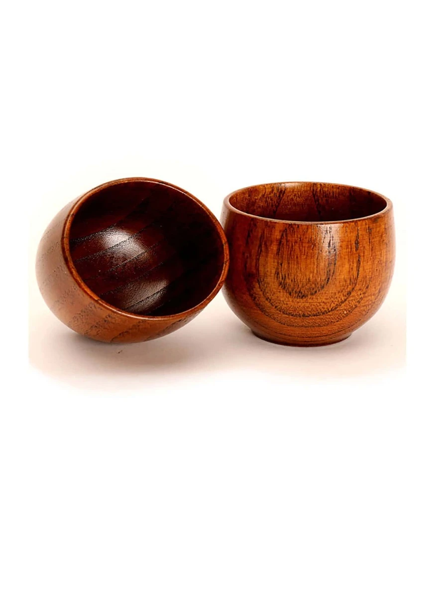 ถ้วย ลาย ไม้ 2 ชิ้น oo-196