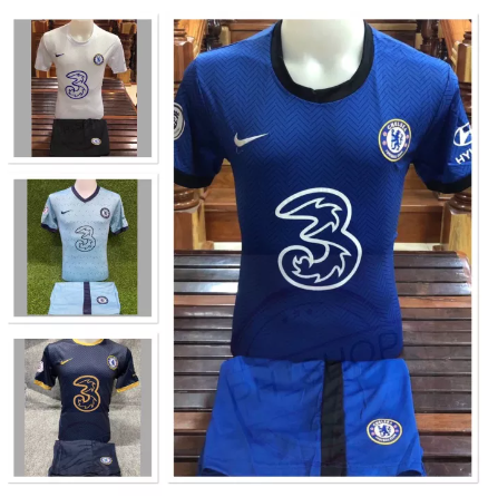 VIC95-ชุดกีฬาเชลซี 3 ชุดฟุตบอลสโมสร ชุดเสื้อ กางเกง ชุดออกกำลังกายกลางแจ้ง ชุดกีฬาผู้ใหญ่ ชุดกีฬาชาย ชุดกีฬาหญิง ชุดใส่เที่ยว
