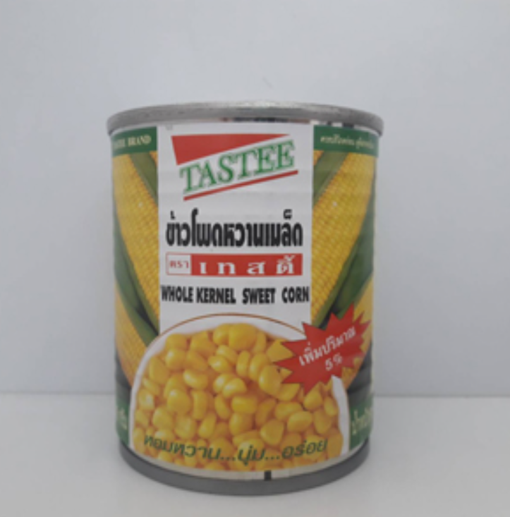 FF81-ข้าวโพดหวานเมล็ดเทสตี้ Whole Kernel Sweet Corn.