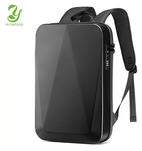 BAG80-YILIONGDAQI PC hard shell Anti-thef Laptop Backpack Waterproof Men Business Travel anti-collision School Backpacks with USB Charging fit for 16inch laptop