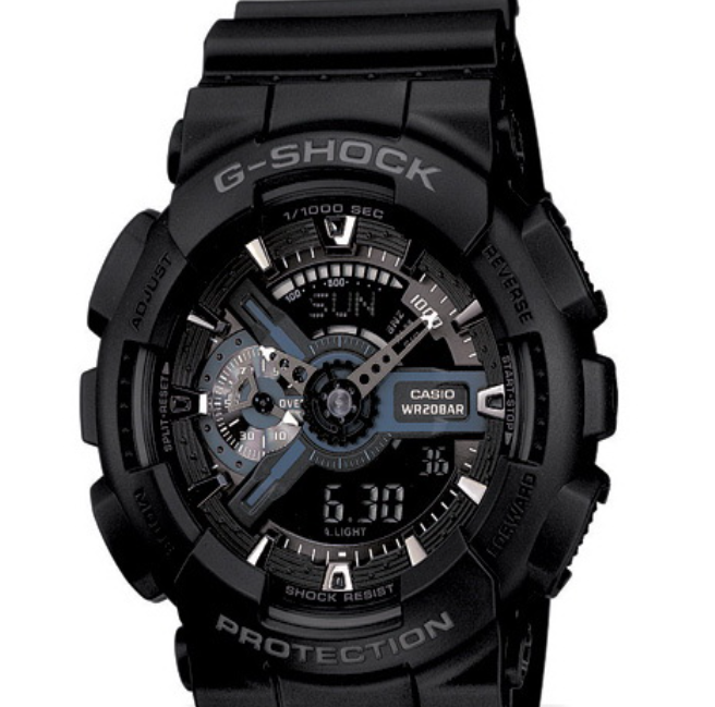 H36-นาฬิกา CASIO G-Shock GA-110-1BDR New model