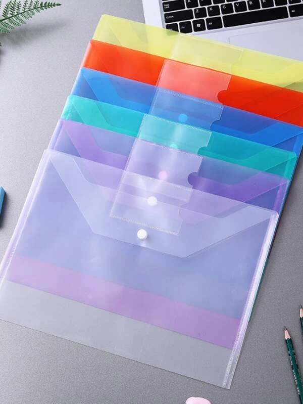 กระเป๋าแฟ้ม สีสุ่ม 3 ชิ้น f-39