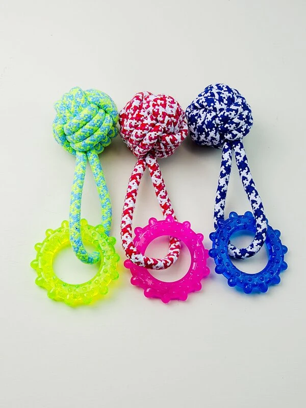 ของเล่นกัดสำหรับสัตว์เลี้ยง สุ่มสี 1 ชิ้น ม-99