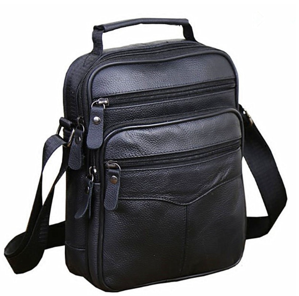 HU100-หนังแท้   กระเป๋าผู้ชาย   กระเป๋าสะพายไหล่   กระเป๋าเป้สะพายหลัง กระเป๋าสะพาย กระเป๋าเอกสาร