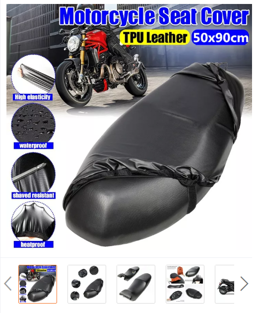 M22-ผ้าคลุมเบาะรถจักรยานยนต์ผ้ายืด Tpu กันน้ํากันลื่นผ้าคลุมเบาะรถจักรยานยนต์สกู๊ตเตอร์,อุปกรณ์เสริมป้องกันการลื่นเนื้อผ้าดีมากครับ ใหม