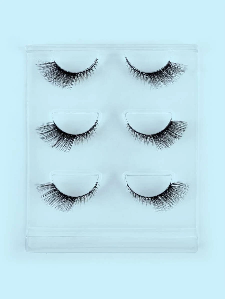 ขนตาปลอม ตาแมว 3 คู่  g-81