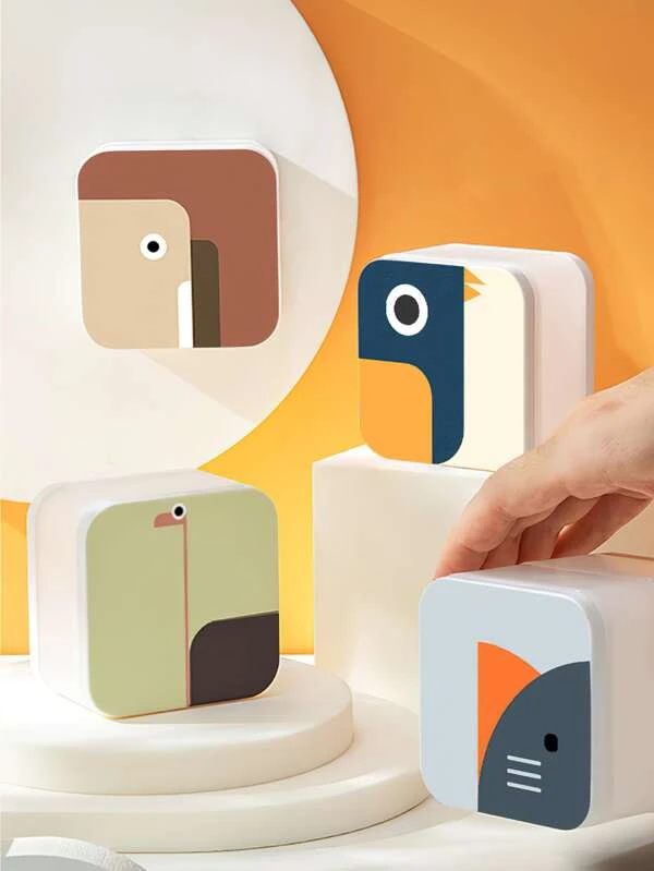 ล่องเก็บเครื่องประดับ กราฟฟิค การ์ตูน สุ่ม 1 ชิ้น i-58