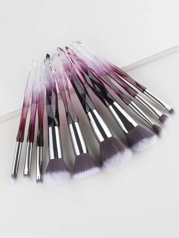 ชุดแปรงแต่งหน้า 10 ด้ามไล่ระดับ e-25