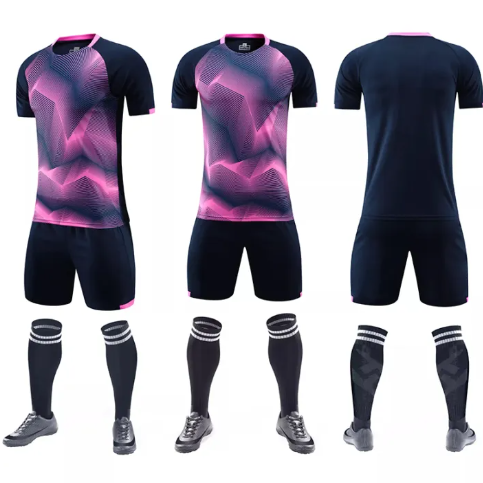 VIC43-ชุดกีฬา ชุดกีฬาผู้ชาย ชุดวิ่งชาย ชุดกีฬา ชุดกีฬาฟุตบอล ชุดออกกำลังชาย [พร้อมส่ง]