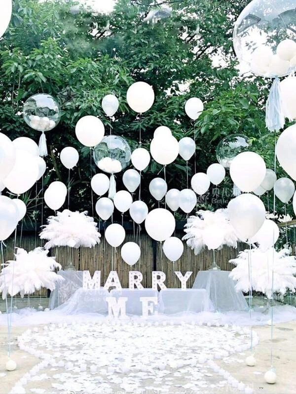 ลูกโป่งสีทึบ 100 ชิ้น p-87